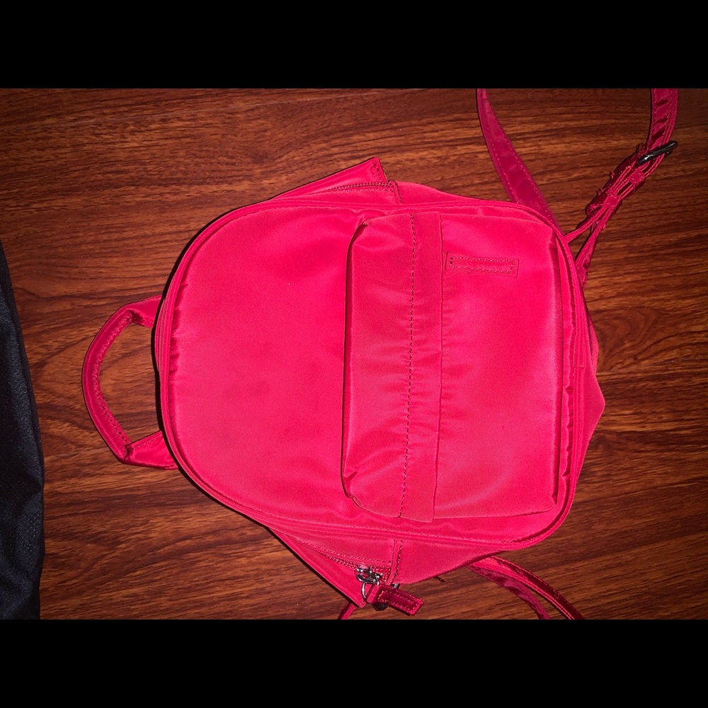 Red small backpack